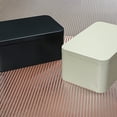 thumbnail image 3 of Decodeary Sturdy And Durable Square Tin Box For Easy Storage Exquisite And Practical Iron Square Tea Box Silver, 3 of 6