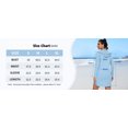 thumbnail image 2 of Charmo Womens Lightweight Rash Guard UPF 50+ Sun Protection Hoodie Swimm Shirts with Pockets, 2 of 7