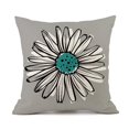 thumbnail image 1 of Outdoor Bench Cushion Covers Waterproof Sofa Printed Pillow Cushion Protector, 1 of 4