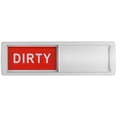 thumbnail image 2 of Oleegame 2PC Ten Dollar Items Dirty All Clean Dishwasher Suit Indicator Dishwashers Sign Design Magnet Slider Kitchen，Dining & Bar Silver, 2 of 9
