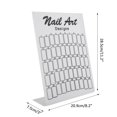 thumbnail image 4 of 50pcs Nail Art False Tips Chart Display Board Palette Nailtips Polish Gel Color Card Nail Color Display Card Polish Color Card  For Professional Or Family Use, 4 of 8