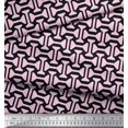 thumbnail image 2 of Soimoi Georgette Viscose Fabric Geometric Abstract Print Fabric by The Yard 42 Inch Wide, 2 of 3