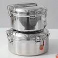 thumbnail image 3 of 304 Stainless Steel  Lunch Box Lunch Box Double-Layer Student Lunch Box Employee Lunch Box Canteen Lunch Box Worker Lunch Box, 3 of 8