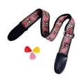 thumbnail image 4 of TISHITA Electric Guitar Strap Portable for Mandolin Electric Guitar Classical Guitar red, 4 of 8