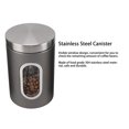 thumbnail image 4 of Stainless Steel Airtight Canisters Coffee Storage, Large Capacity Food Grade Container with Visible Window for Coffee Beans Multifunctional Kitchen Canister Set, 4 of 7