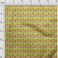 thumbnail image 2 of oneOone Georgette Viscose Pink Fabric Fruits Craft Projects Decor Fabric Printed By The Yard 42 Inch Wide, 2 of 3