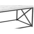 thumbnail image 5 of Safdie & Co. Table De Salon 44L Marbre Métal Noir, 5 of 5
