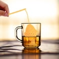 thumbnail image 3 of Bovemsi Chip Clips Silicone Tea Strainers Creative Fish Shape Loose Leaf Tea Infuser With Long Handle Lanyard Reusable Tea Interval Diffuser Tea Cup Filter For Herbal Teaware Brewing Accessorie, 3 of 8