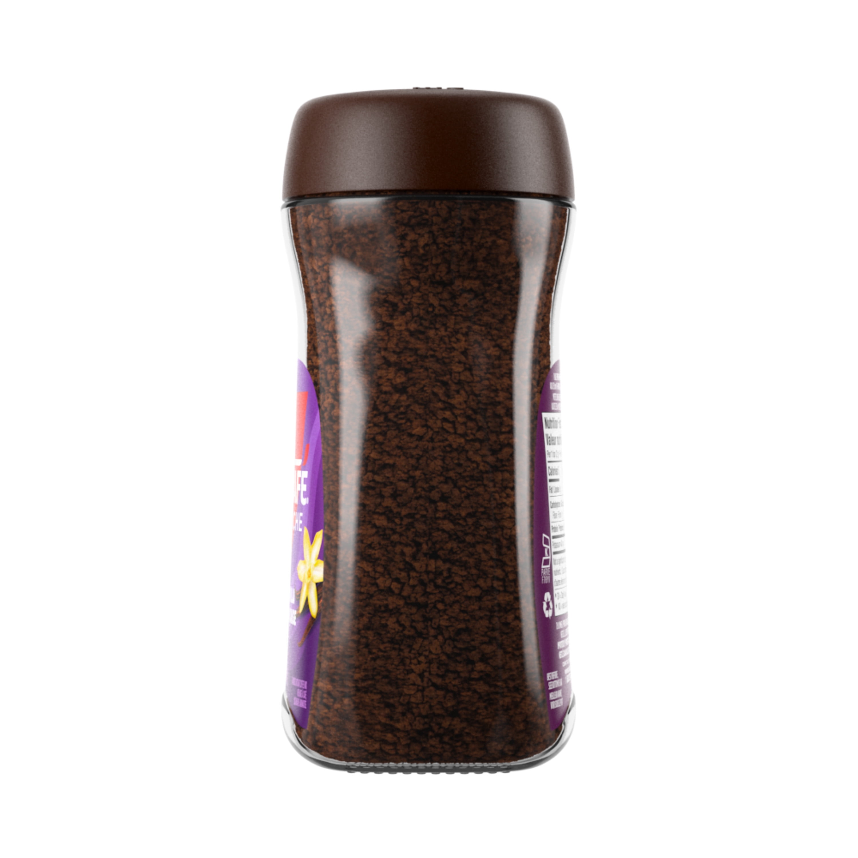 NESCAFE Mélange à café instantané riche aromatisé à la vanille française