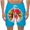 Blue, variant on Mens Sleep Shorts Men's Funny Print Shorts Drawstring Pockets Sports Leisure Holiday Beach Pants Shorts Pants Best Men'S Workout Shorts on Clearance