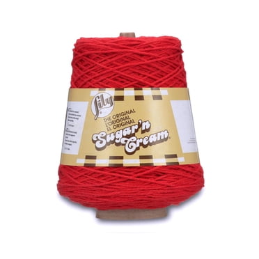 Lily Sugar N Cream® Cones™ #4 Worsted (Medium) Cotton Yarn, 14oz/400g 674 Yards