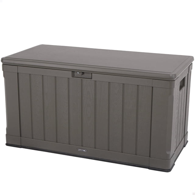 Lifetime 60089 Coffre de Rangement pour Terrasse, 116 Gallons