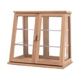 thumbnail image 1 of ZheElen 1:6 1:12 Armoire à Biscuits Modèle A pour Modèle Cerisier Train de Construction en Bois Architectural, 1 of 4