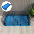 thumbnail image 4 of Guinea Pig Cage Bottom Cover Waterproof Bedding Liner Mat Leakproof for Hedgehog Blue, 4 of 7