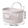 thumbnail image 2 of Home Kitchen Item Clearance!Pcksrro Kitchen Storage Basket Multifunctional Storage Basket Scallion Ginger Garlic Small Hanging Basket Storage Rack Bathroom Bathroom Bedside Storage Basket, 2 of 4
