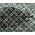 thumbnail image 5 of oneOone Viscose Chiffon Dark Green Fabric Block Sewing Material Print Fabric By The Yard 42 Inch Wide, 5 of 5