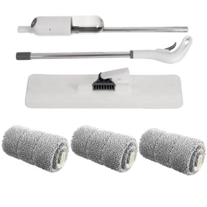 Yeacher Spray Mop pour le nettoyage du sol Spray d'eau plat Mop de sol carrelage avec pulvérisateur 3 Mop Pads pour la cuisine à la maison en bois de céramique