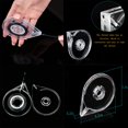 thumbnail image 4 of 30 Couleurs Nail Striping Tape Ligne 2 PCS Nail Tape Distributeurs Rouleau Distributeur Striping Tape Ligne Nail Art Outils Nail Art Decoration Autocollants Kit DIY Nail Tip pour Femmes Filles Manucure Conseils Décor, 4 of 4