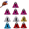 thumbnail image 4 of Bird  Toy, 10 Pcs Colourful Bells Bird DIY Accessory Interactive Bell Toys For Parrots Budgie Parakeet Cockatiel, 4 of 8