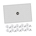 thumbnail image 4 of Filets de Couverture d'Aquarium - Filets Continus, Filets Anti-, Couverture d'Aquarium, Durable 80x106 cm 10 Pinces, 4 of 8