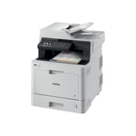 Brother Imprimante laser couleur, imprimante multifonction, imprimante tout-en-un, MFC-L8610CDW, Réseau sans fil, Impression automatique duplex, Impression mobile et numérisation, Amazon Dash Rechargement Activé