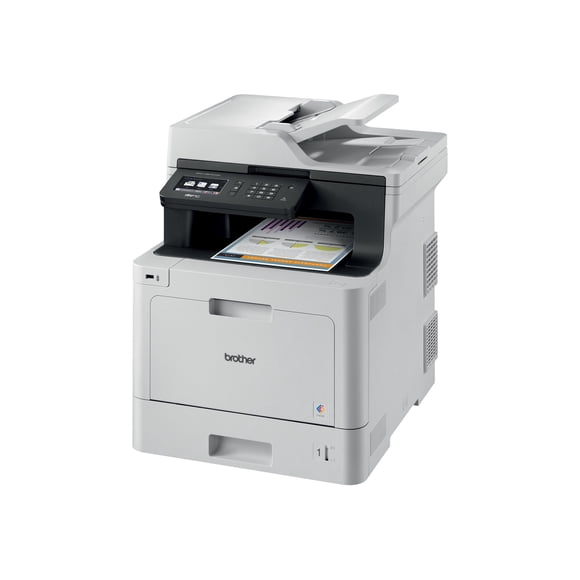 Brother Color Laser Printer, Multifunction Printer, All-in-One Printer, MFC-L8610CDW, Wireless Networking, Automatic Duplex Printing, Mobile Printing and Scanning, Amazon Dash Replenishment Enabled