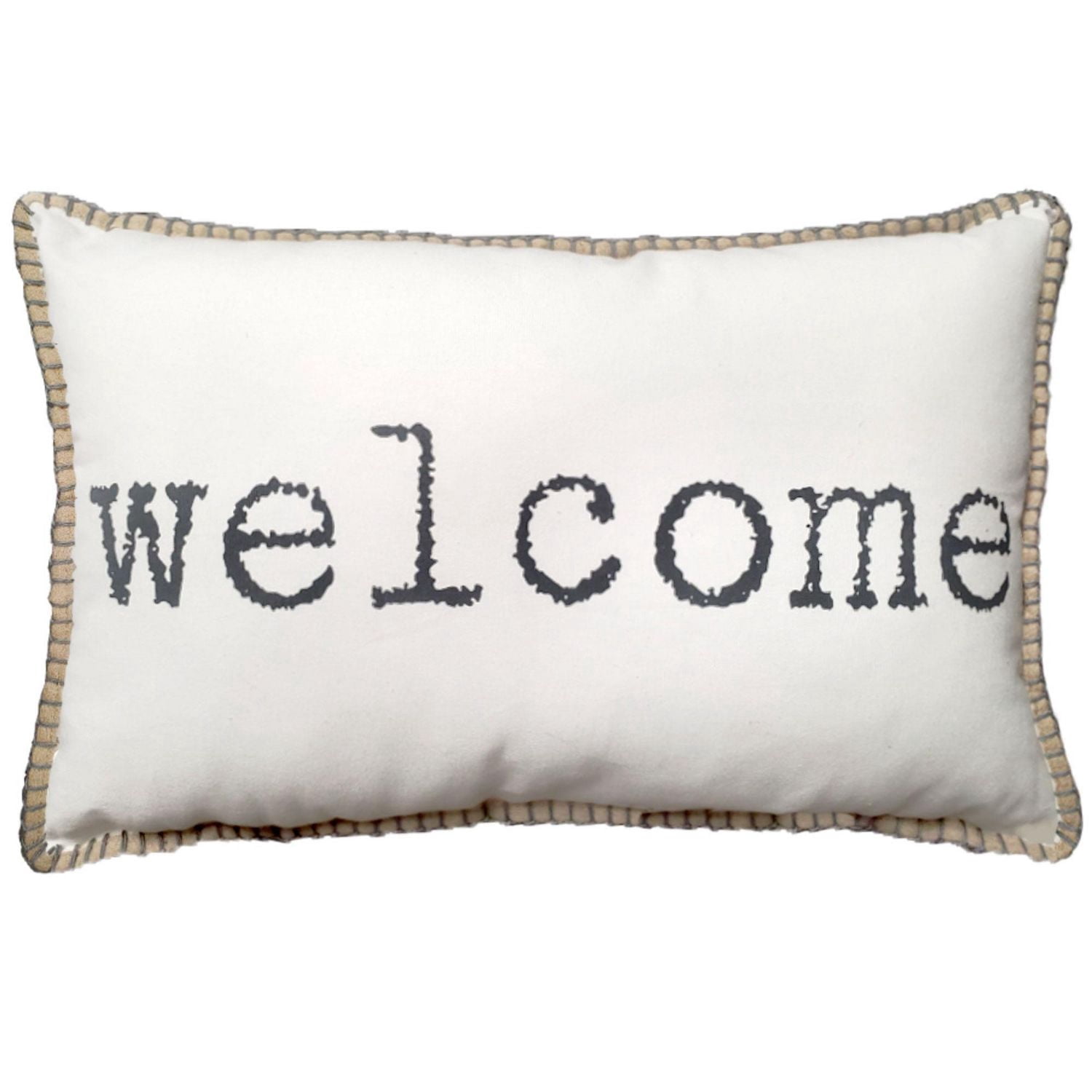 Oreiller décoratif Welcome de hometrends