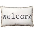 thumbnail image 1 of hometrends Welcome Decorative Lumbar Pillow, 1 of 4