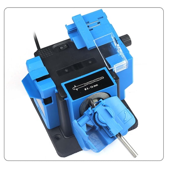 Aiguiseur de Couteaux, Aiguiseur de Lames, Meuleuse 65 W Aiguiseur Multifonction Outil de Meulage et de Perçage, Work Sharp Aiguiseur de Couteaux (Bleu)