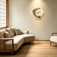 thumbnail image 1 of Modern Wall Clock for Living Room Decor - Silent Non-Ticking Quartz Hanging Clock with LED Light, 1 of 7