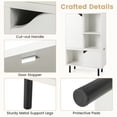 thumbnail image 3 of Giantex 5 Cube Stackable Bookcase, Combination Storage Organizer, Cabinet w/Adjustable Shelf, 3 of 6