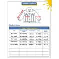 thumbnail image 5 of KIDSCOOL SPACE Little Kid Blue Ripped Plaided Jean Hooded Jacket 6T, 5 of 5