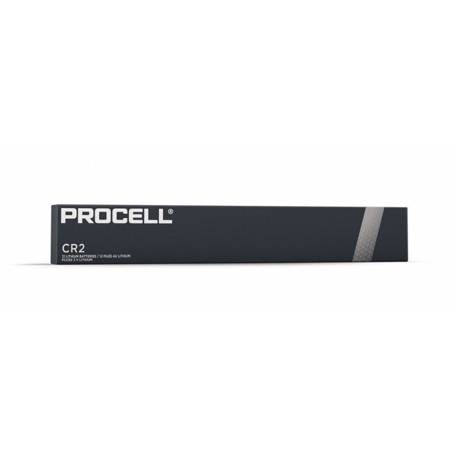 Procell - CR2 High Power Lithium Batteries, For Professional Devices, Pack of 12