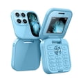 thumbnail image 1 of LNGOOR 2024 New Mini Flip Mobile Phone 2 SIM Card Small Display Foldable Cell C9L4, 1 of 6