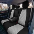 thumbnail image 3 of FH Group Neoprene Custom Fit Seat Covers for 2017-22 Honda CR-V LX EX EX-L Rear Set, 3 of 6