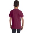 thumbnail image 5 of Youth Fine Jersey Tee, S, Vintage Burgundy, 5 of 5