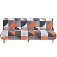 thumbnail image 1 of 2024 2021 New Armless Futon Cover Stretch Folding Sofa Bed Slipcover Polyester Elastic Fabric All-Inclusive Cover Furniture Protector, 1 of 9