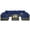 Navy, variant on Costway 7PCS Patio Rattan Furniture Set Sectional Sofa Garden Black Cushion