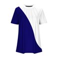 thumbnail image 4 of Birdeem Womens Round Neck Fashionable Casual Short Sleeved Spring/Summer Top, 4 of 12