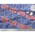 thumbnail image 3 of Soimoi Cotton Poplin Fabric Floral & Ogee Damask Printed Fabric 1 Yard 56 Inch Wide, 3 of 3