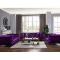thumbnail image 1 of ACME Atronia Sofa in Purple Fabric, 1 of 4
