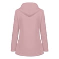 thumbnail image 2 of Spring Military Full-Zip Removable Hooded Cotton Mid-Long Parka Jacket Coat for Women, 2 of 4