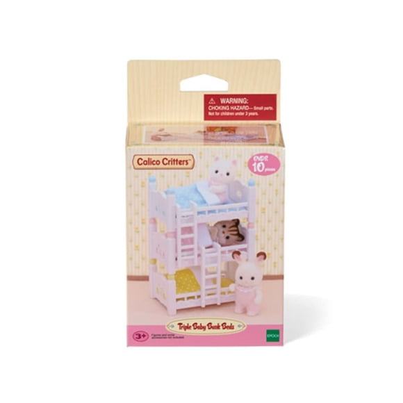 Calico Critters Triple Bunk Beds