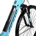 thumbnail image 4 of Hyper E-Ride 700C 36V Electric Commuter E-Bike for Adults, Pedal-Assist, 250W Motor, Blue, 4 of 9