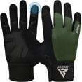 thumbnail image 1 of RDX Weight Lifting Gloves Gym Workout, Full Finger Touch Screen, Breathable Anti Slip Padded Palm Protection, Fitness Strength Training Powerlifting HIIT WOD Exercise, Men Women Home Gym Cycling, 1 of 7