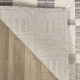 thumbnail image 5 of Rug Branch Jules Checkered Indoor Area Rug, Grey Beige, Modern - Living Room, Bedroom, Dining Room, and Kitchen, 5 of 5