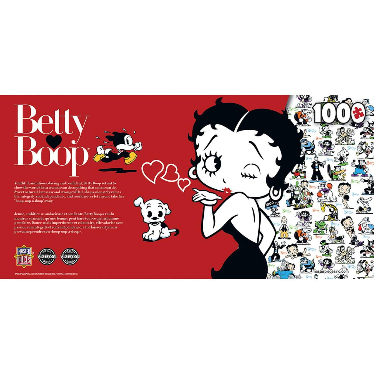 Masterpieces Puzzle Company Betty Boop Casse-Tête Panoramique De 1000 Pièces