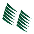 thumbnail image 4 of S SERENABLE 12 Pieces 4 Inch Feathers Fletchings Vanes Green, 4 of 9