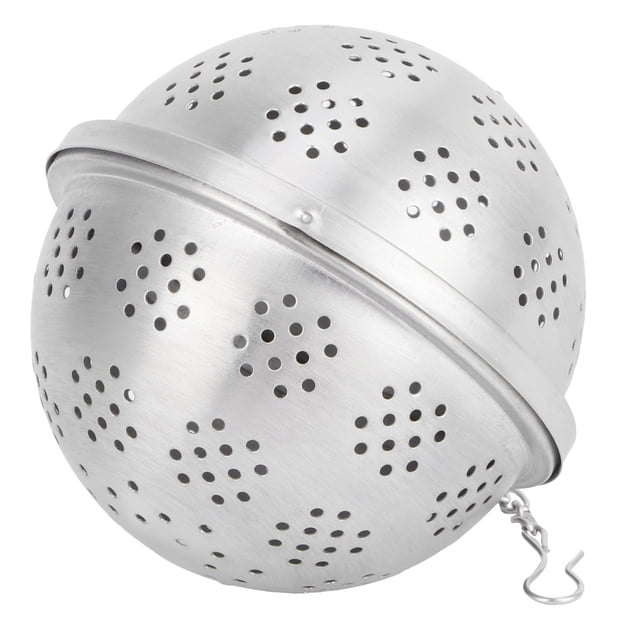 Ball Tea Strainer, Uniform Mesh, Rotating Lock Design Ball Seasoning Ball, For Tea Spices L