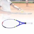 thumbnail image 3 of Kids Tennis Rackets with Carrying Bag, Aluminium Alloy Frame Kids Tennis Racquet Set for Training[Blue], 3 of 9